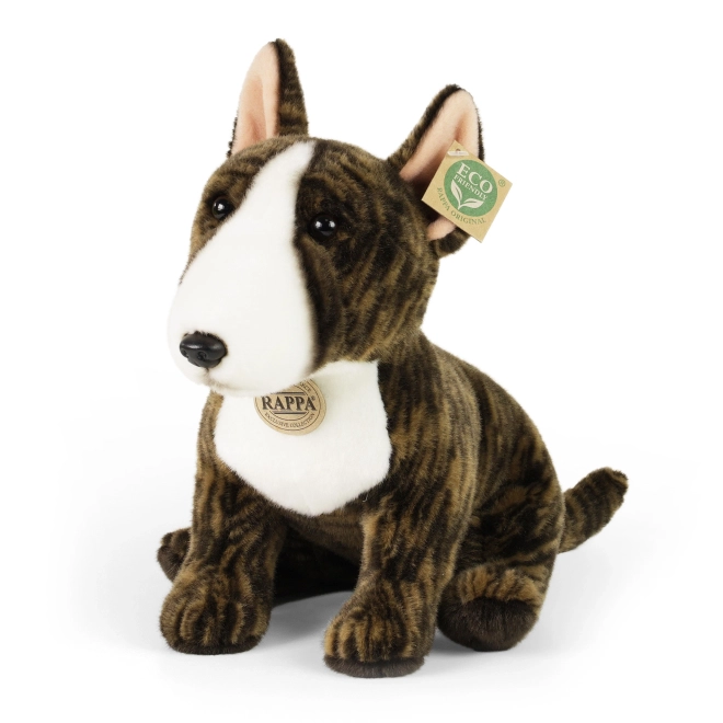 Chien en peluche bull-terrier anglais 30 cm ÉCOLOGIQUE