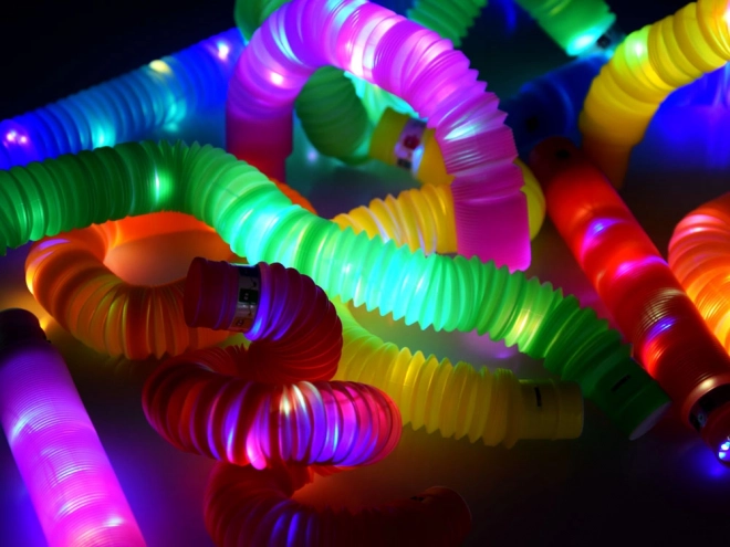 Tubes pop LED lumineux capteurs