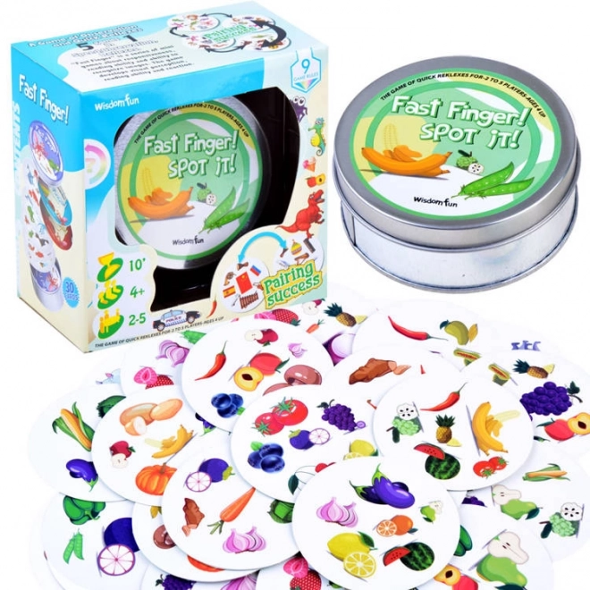 Jeu de Réflexion Trouve la Paire Fruits Légumes ZA3293