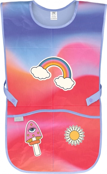 BAAGL tablier pour enfants arc-en-ciel – rouge