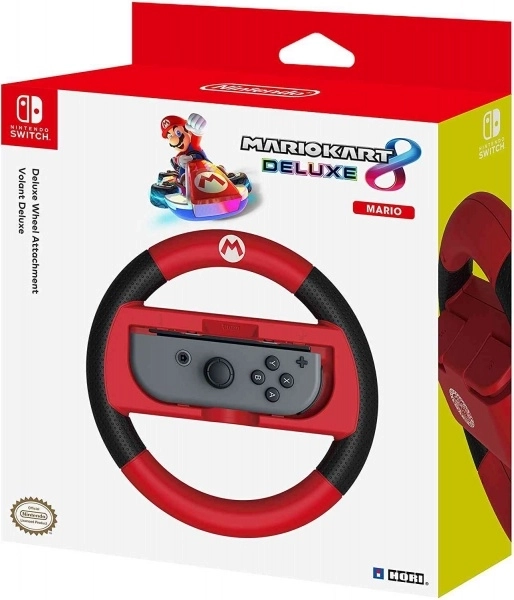 Volant Joy‑Con Deluxe – Mario pour Nintendo Switch