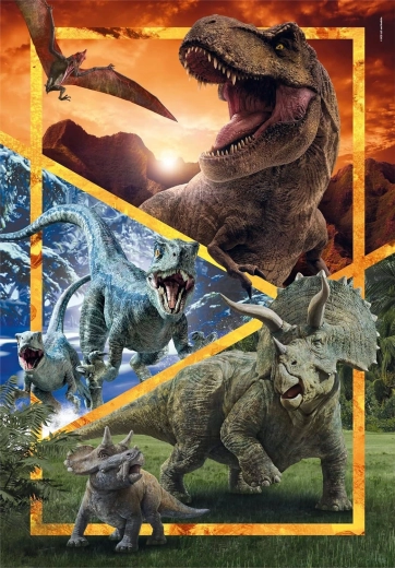 Puzzle Jurassic World 104 pièces CLEMENTONI