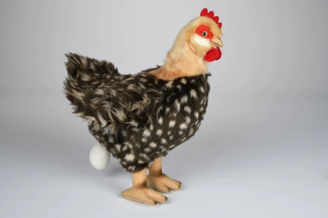 Peluche Poule avec œuf 35 cm