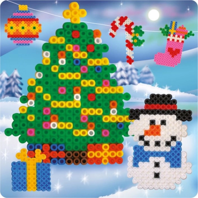Playbox Perles à Repasser Ensemble Noël 4000 pcs
