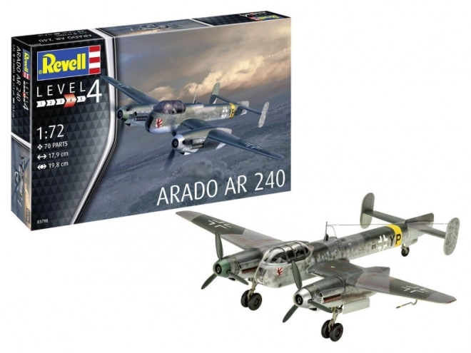 Modèle plastique Arado AR-240 1/72