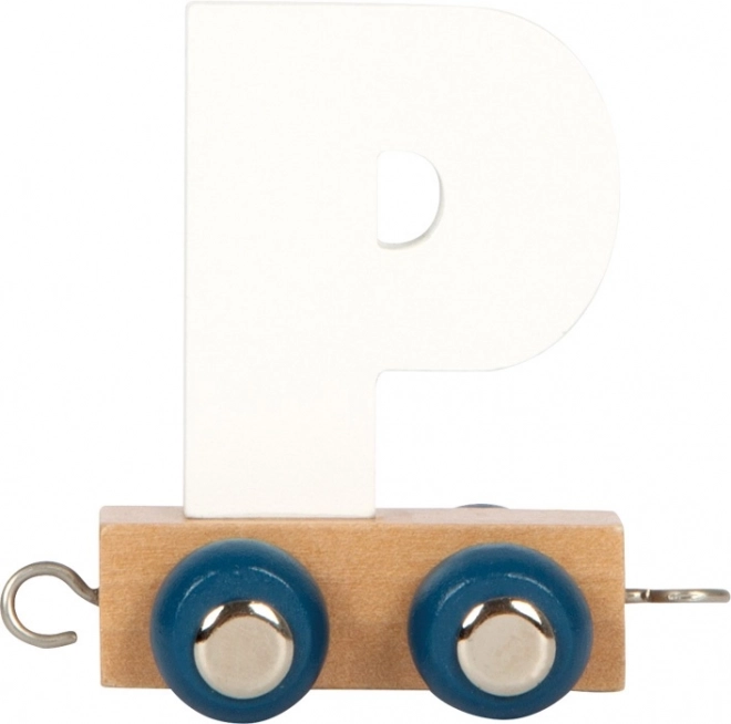 Small Foot Train polaire lettre P
