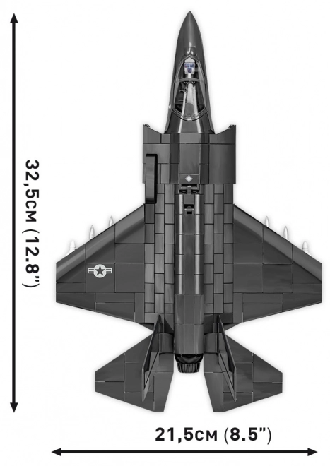 Chasseur F-35B Lightning II kit de construction 594 pièces