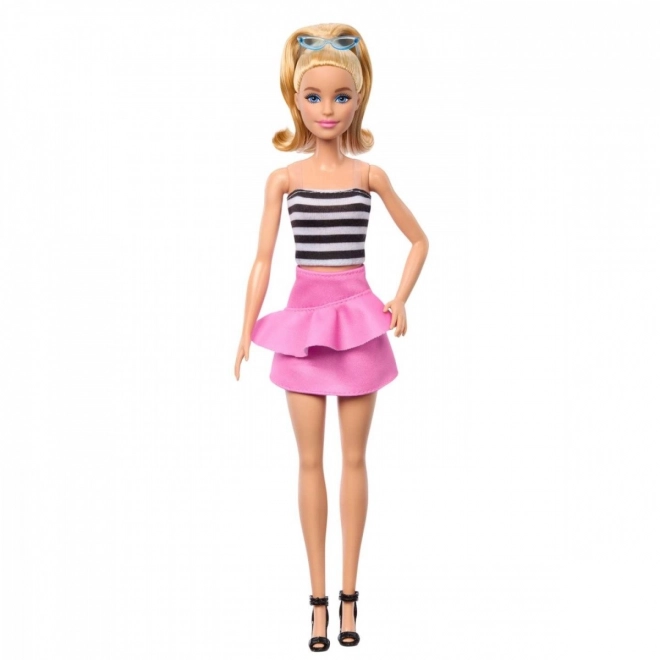 Poupée Barbie Fashionistas en haut rayé