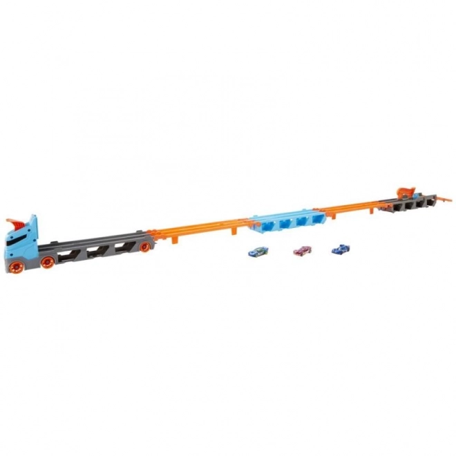 Transporteur de course Hot Wheels 2-en-1