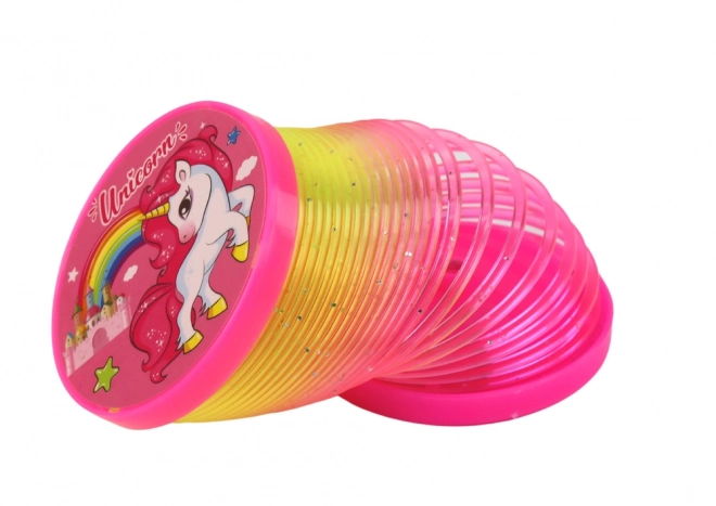 Source arc-en-ciel avec effet lumineux Motif licorne