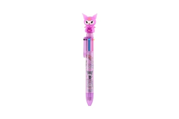 Stylo à six couleurs avec personnage