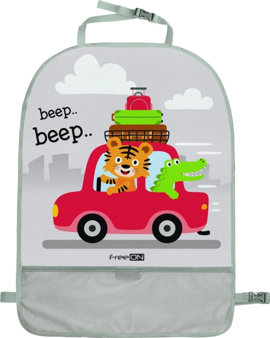 Housse protectrice pour siège de voiture Lion