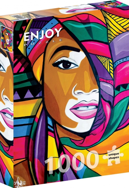 Puzzle Enjoy Beauté Africaine 1000 pièces