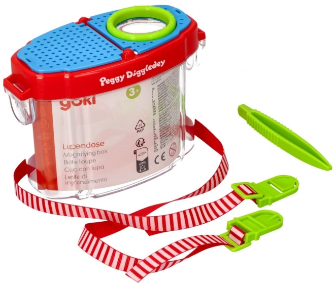Boîte à insectes avec pince
