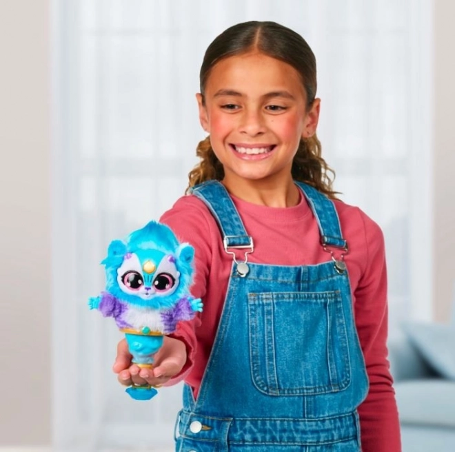 Magic Mixies Mascotte Interactive Lampe de Génie Bleue