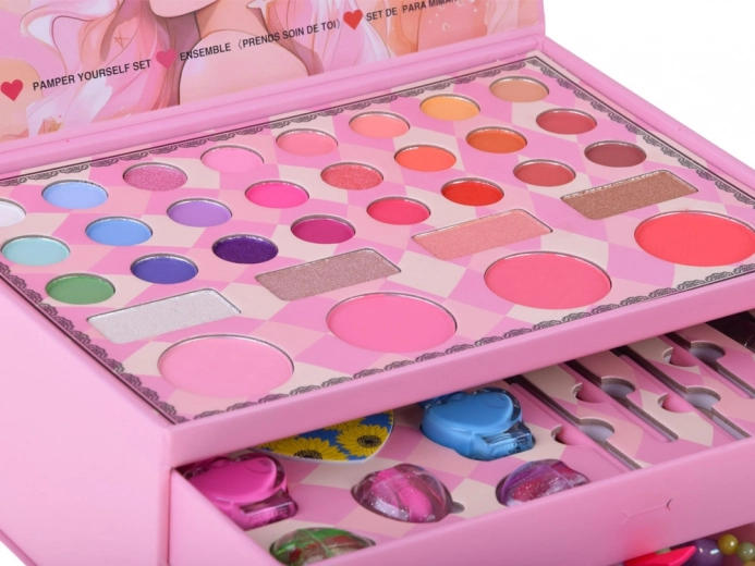 Large palette de couleurs pour un maquillage créatif