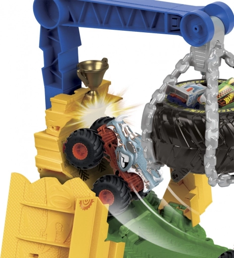 Évite le pneu oscillant