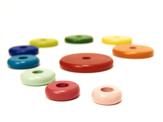 Puzzle en bois pour enfants - Tour de Hanoï