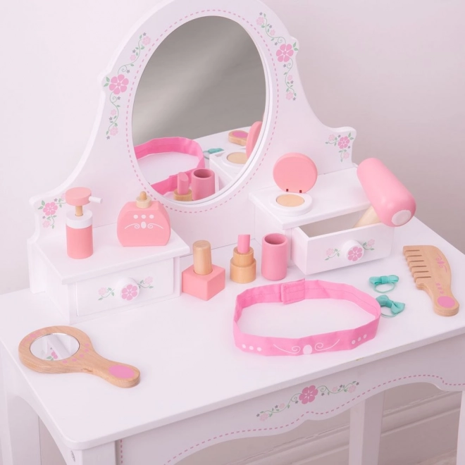 Bigjigs Toys Ensemble de cosmétique en bois