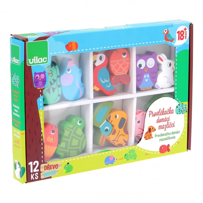 Vilac Enfileur d'animaux domestiques