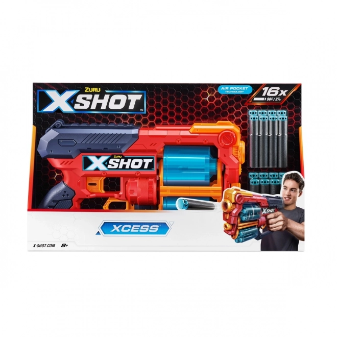 Lanceur X-Shot Excel Xcess (16 flèches) orange