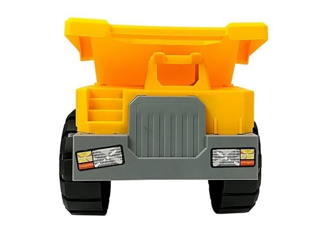 Grand jouet de construction avec remorque et bulldozer 49 cm