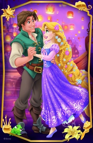 Minipuzzle Belles princesses/Disney Princess 54 pièces