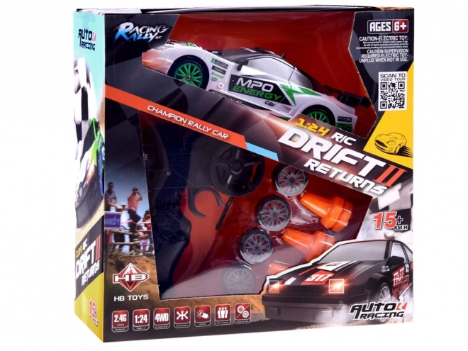 AUTO voiture de drift télécommandée RC cônes RC0506