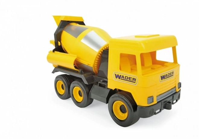 Bétonnière jaune 38 cm Middle Truck dans une boîte