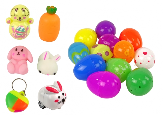 Ensemble de Jouets Fidget de Pâques Sac Lapin