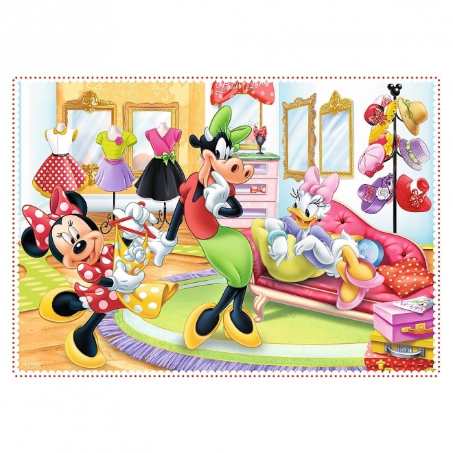 Puzzle 4v1 Minnie avec amis