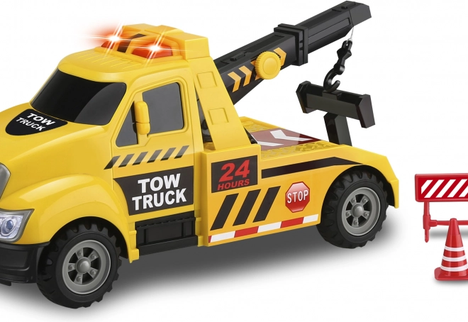 Camion de remorquage à inertie 32 cm avec effets lumineux et sonores