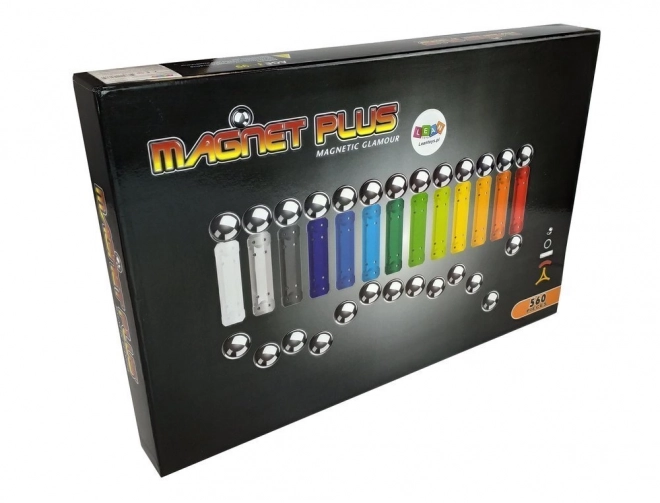 Cubes magnétiques Magnastix 560 + ensemble de tableau