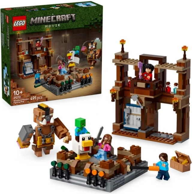 Anneau Lego Minecraft dans la Cour forestière