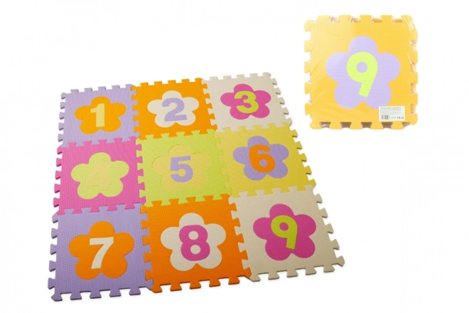 Puzzle en mousse 9 pcs chiffres