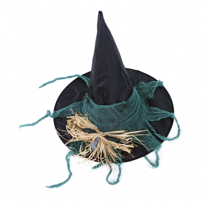 Chapeau de sorcière pour adultes avec des araignées