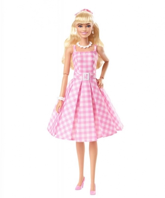 Poupée de film Barbie Margot Robbie en Barbie avec robe rose
