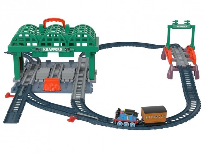 Fisher-Price Train Thomas et ses amis Station Grodkov locomotive