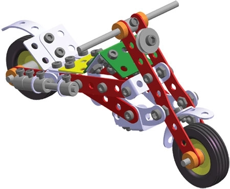 Merkur 011 Moto - 222 pièces