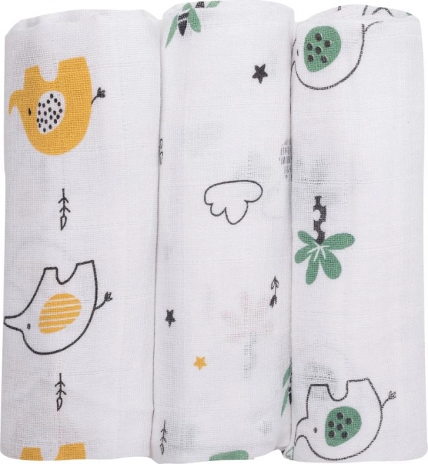 Couches tetra 3 pcs Éléphant