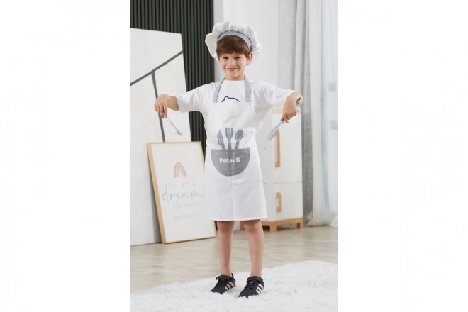 Tablier de cuisine et toque pour enfants