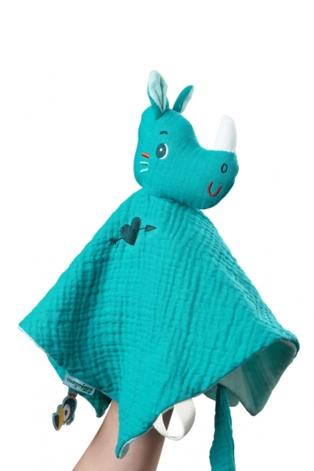 Lilliputiens - doudou rhinocéros Marius