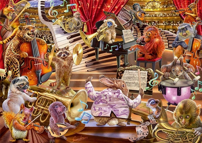 Puzzle Hudebne Me1nie 1000 pie8ces