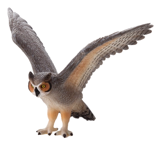Figurine MOJO grand-duc de Virginie grande