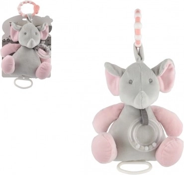 Jouet musical Éléphanteau 18 cm