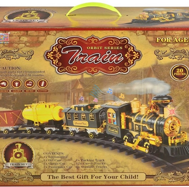 Ensemble de train historique à piles
