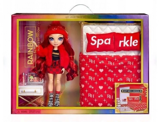 Rainbow High Ruby & Ensemble de chambre d'enfant