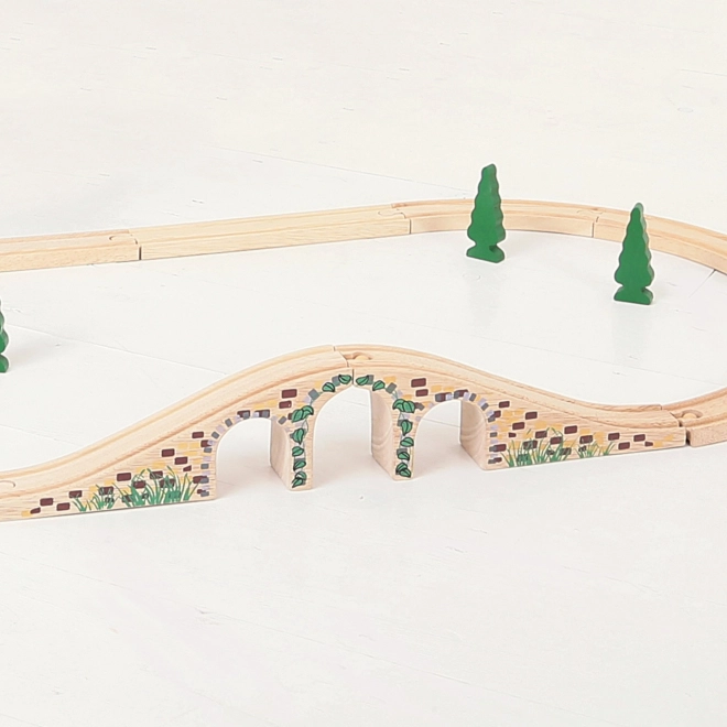 Bigjigs Rail Rail en bois - pont