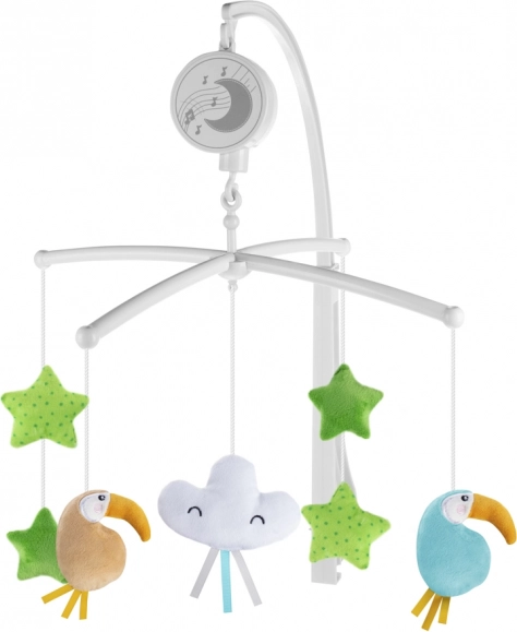 Mobile musical pour lit Toucan
