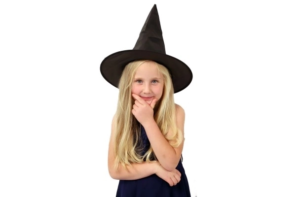 Chapeau de sorcier pliable pour enfants